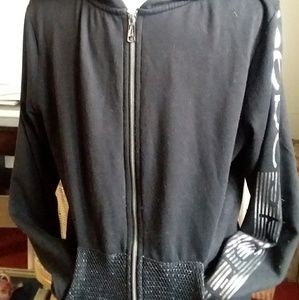 bebe zip up hoodie